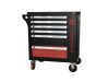 Тележка инструментальная  6-полочная с набором инструментов 154 предмета(черно-красная)и доп.секцией. Большой выбор на сайте Трейдимпорт