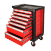 Тележка инструментальная 7-и полочная(красная) с набором инструментов 333пр, пластиковой защитой кор. Большой выбор на сайте Трейдимпорт