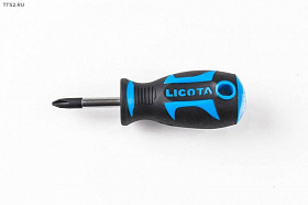 На сайте Трейдимпорт можно недорого купить Отвертка профессиональная короткая (+)2*38мм ASD-520382. 